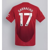 Echipament fotbal Manchester United Alejandro Garnacho #17 Tricou Acasa 2024-25 maneca scurta